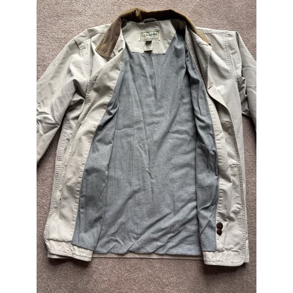 Vintage LL Bean Barn Jacket XL Tall Lined Chore Field Coat - Picture 4 of 7